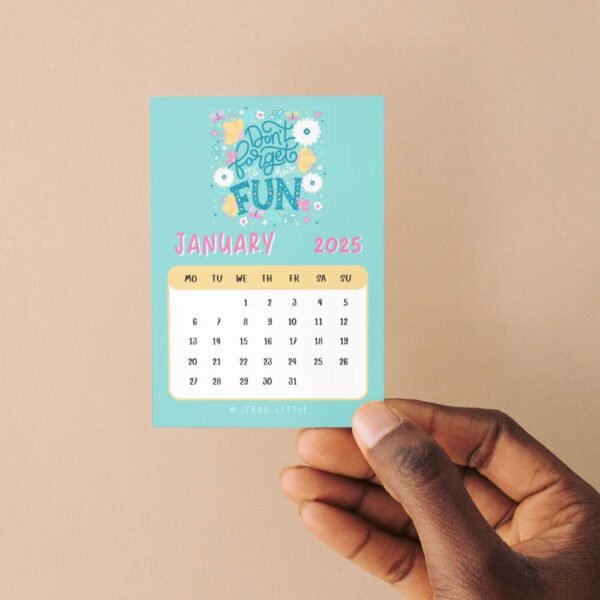 Set of 13 Calendar Cards - Image 5