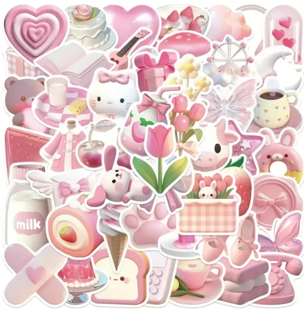 3D Pink Series